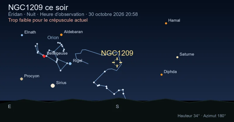 NGC1209 ce soir