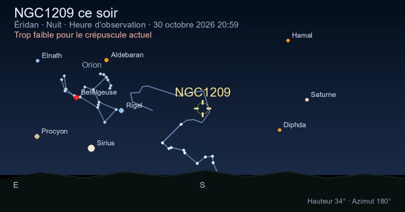 NGC1209 ce soir