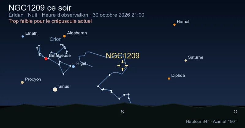 NGC1209 ce soir
