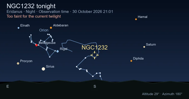 NGC1232 tonight