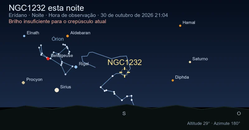 NGC1232 esta noite