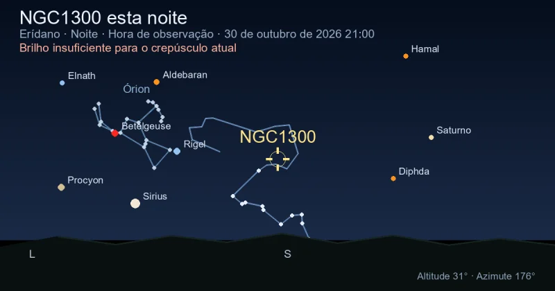 NGC1300 esta noite