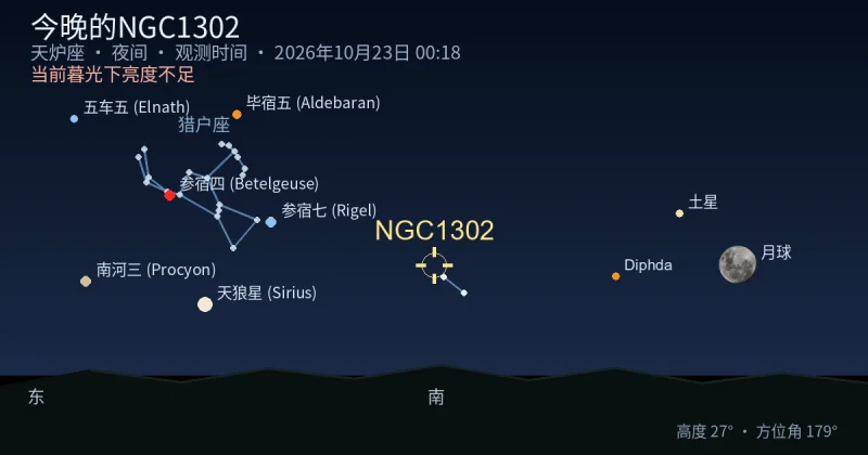 今晚的NGC1302
