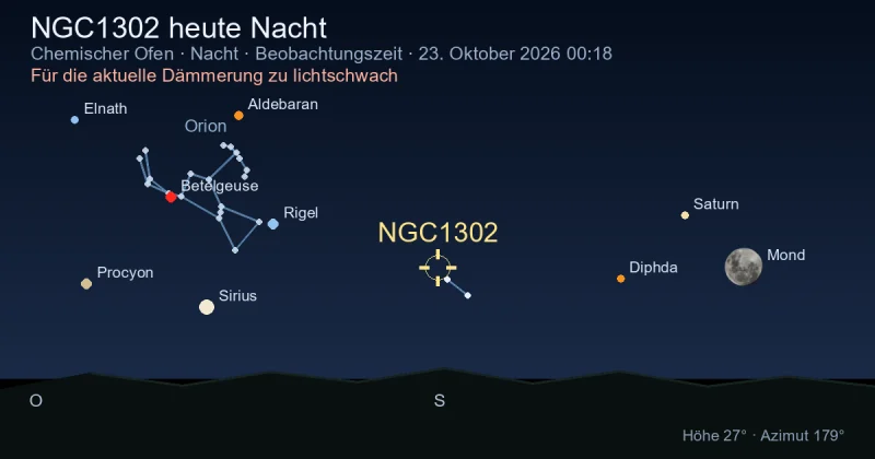 NGC1302 heute Nacht