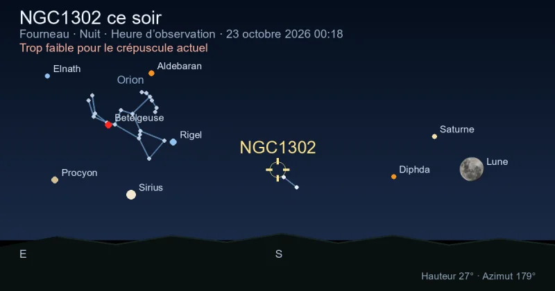 NGC1302 ce soir