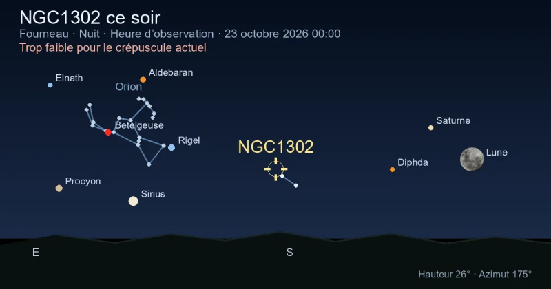 NGC1302 ce soir