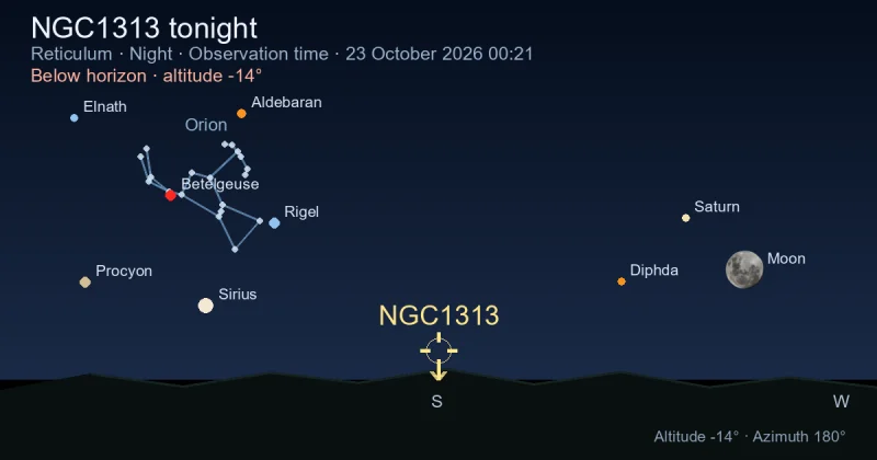 NGC1313 tonight