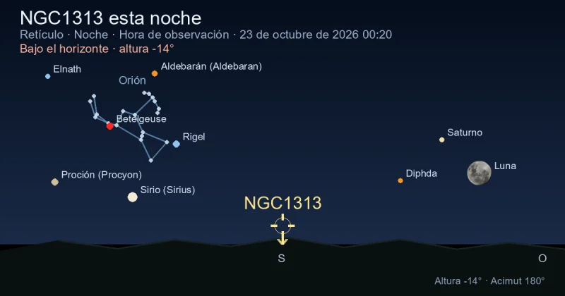 NGC1313 esta noche