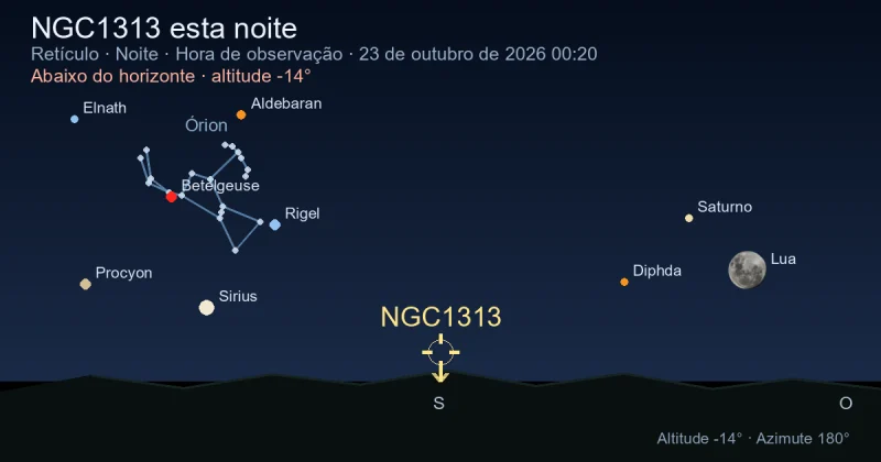 NGC1313 esta noite