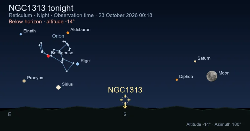 NGC1313 tonight
