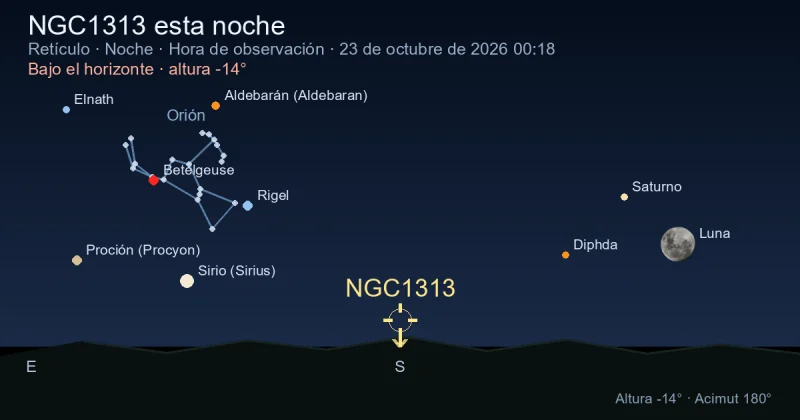 NGC1313 esta noche