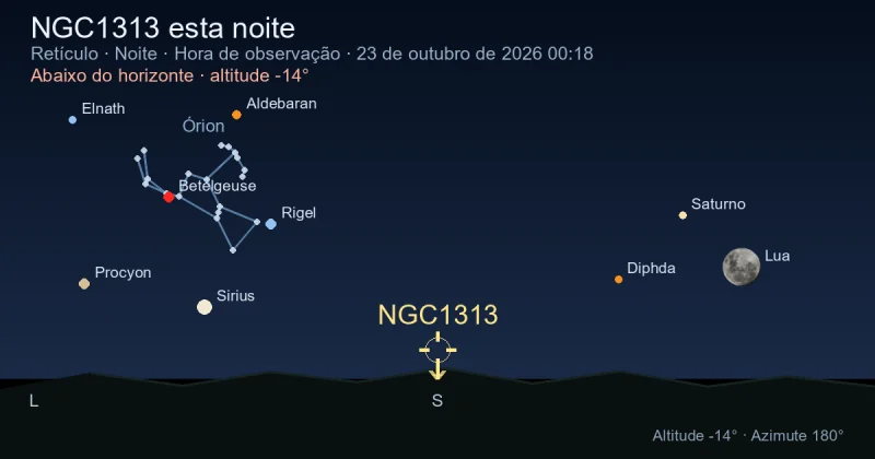 NGC1313 esta noite