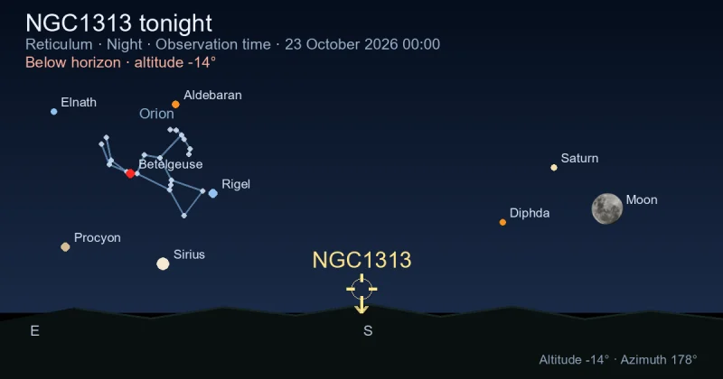 NGC1313 tonight