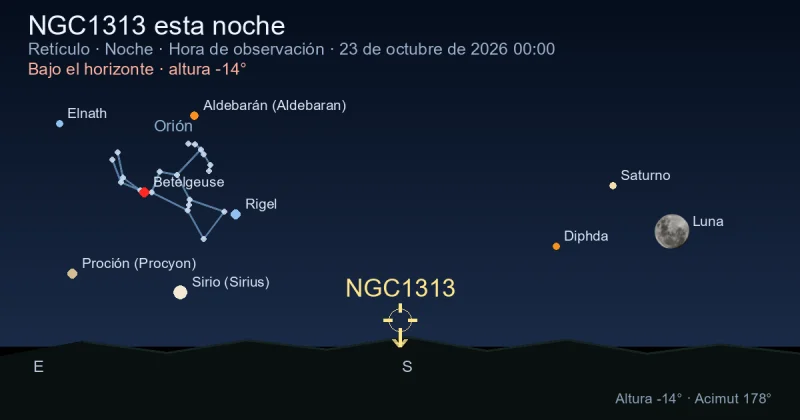 NGC1313 esta noche