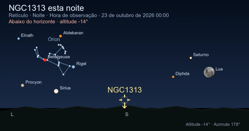 NGC1313 esta noite