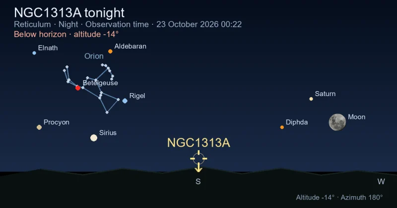 NGC1313A tonight