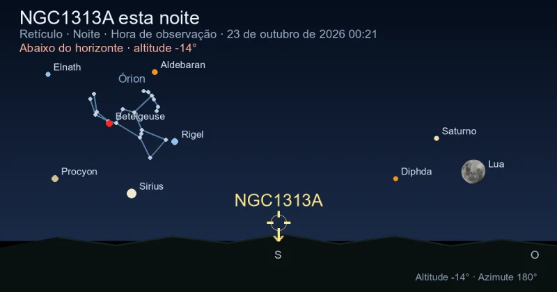 NGC1313A esta noite