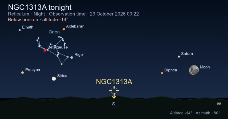 NGC1313A tonight