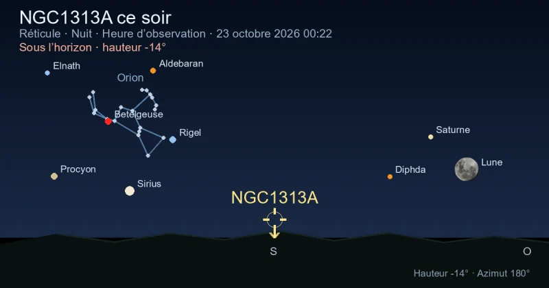 NGC1313A ce soir