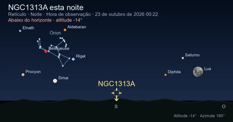 NGC1313A esta noite