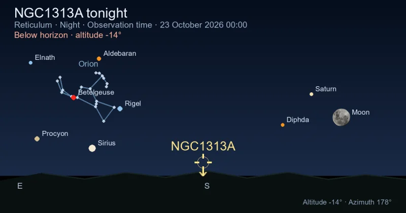 NGC1313A tonight