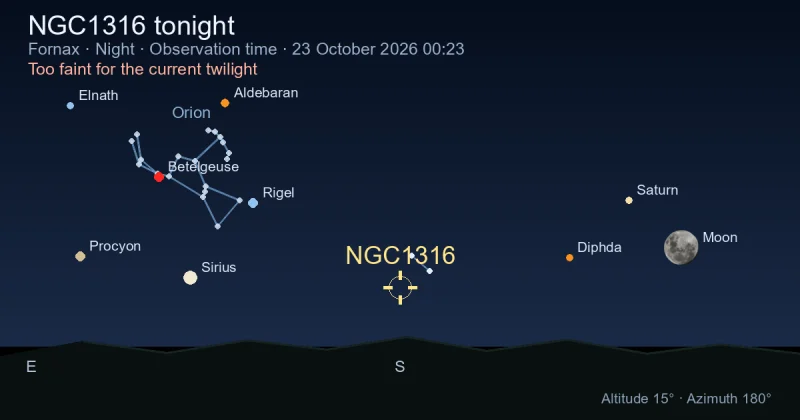 NGC1316 tonight