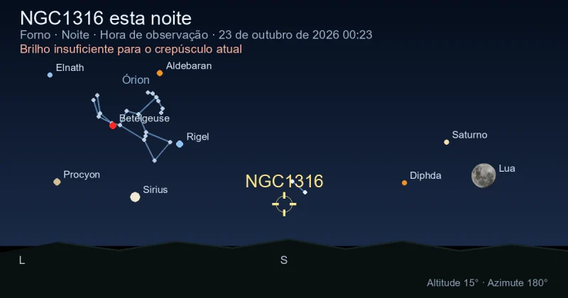 NGC1316 esta noite