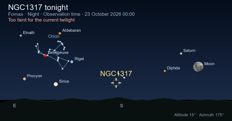 NGC1317 tonight
