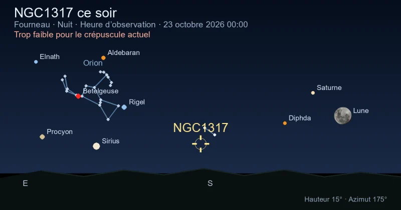NGC1317 ce soir