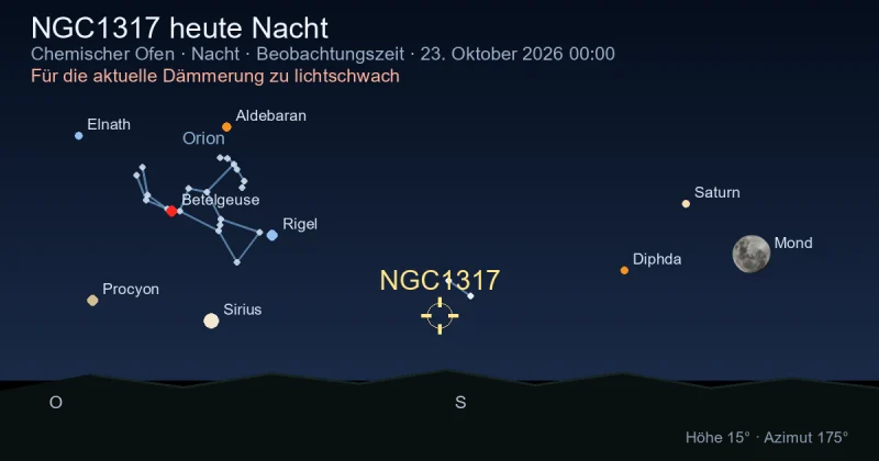 NGC1317 heute Nacht