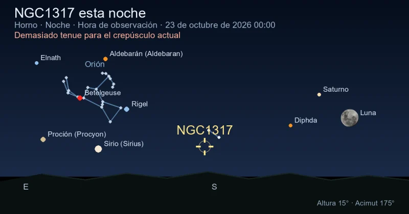 NGC1317 esta noche