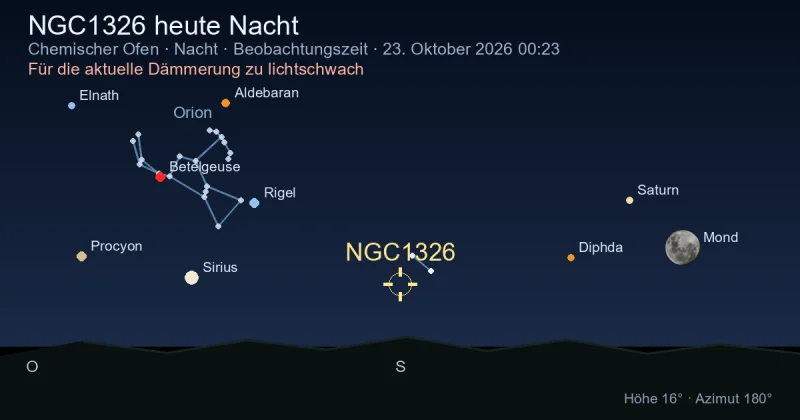 NGC1326 heute Nacht
