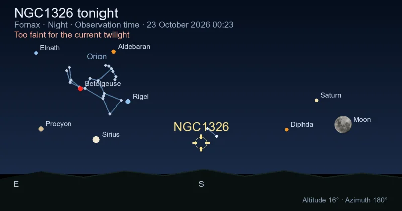 NGC1326 tonight