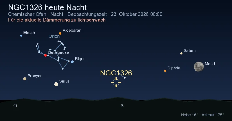 NGC1326 heute Nacht