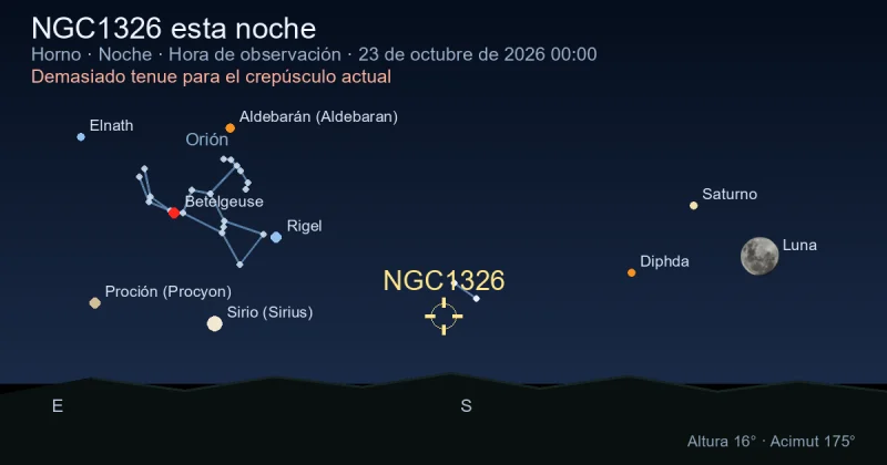 NGC1326 esta noche