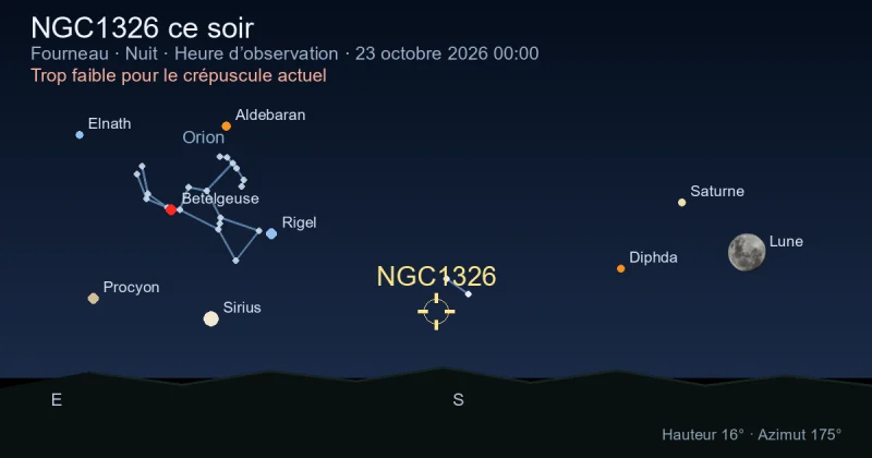 NGC1326 ce soir