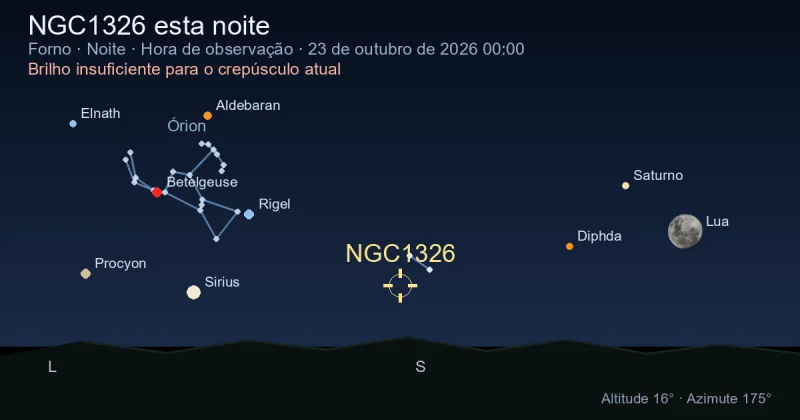 NGC1326 esta noite