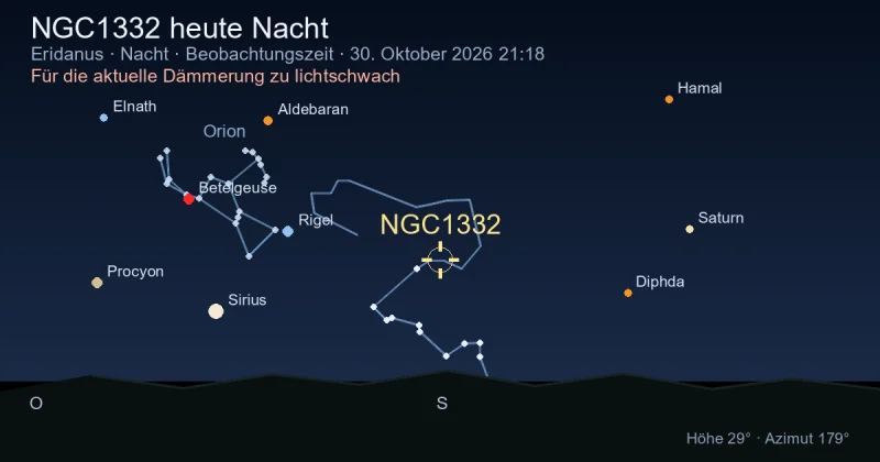 NGC1332 heute Nacht