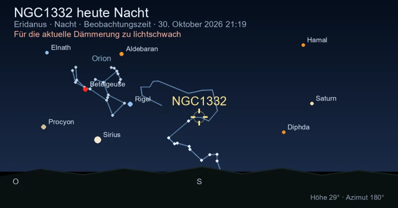 NGC1332 heute Nacht