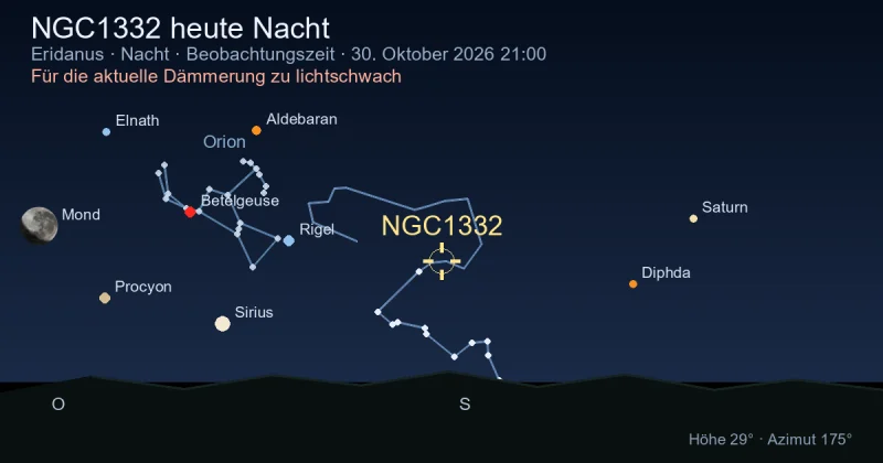 NGC1332 heute Nacht
