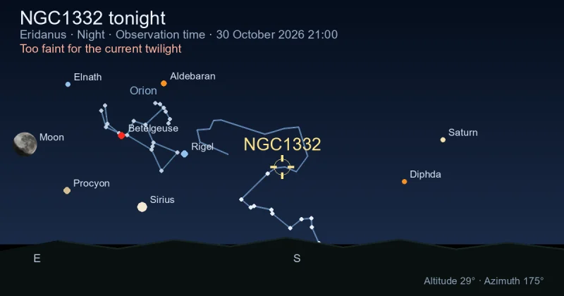 NGC1332 tonight