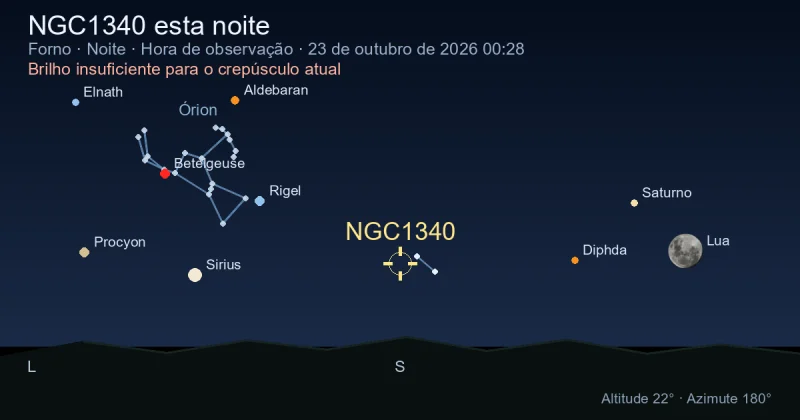 NGC1340 esta noite