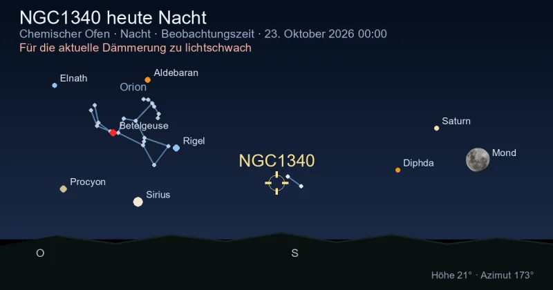NGC1340 heute Nacht