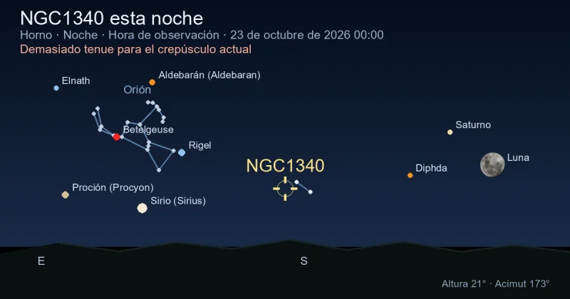 NGC1340 esta noche