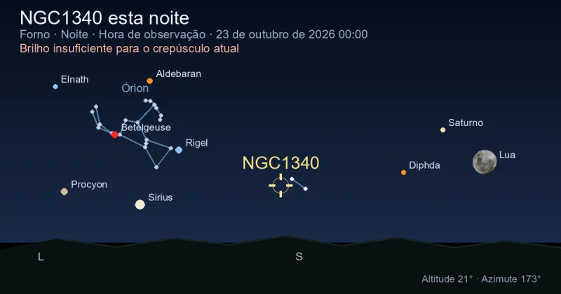 NGC1340 esta noite