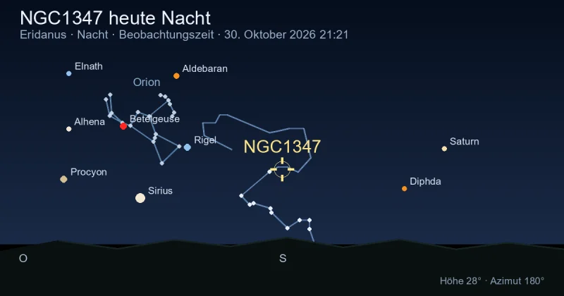 NGC1347 heute Nacht