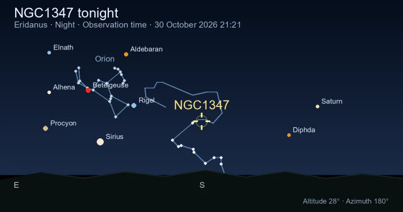 NGC1347 tonight