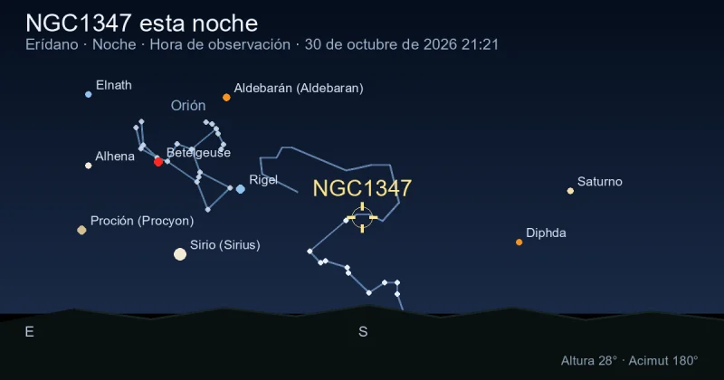 NGC1347 esta noche