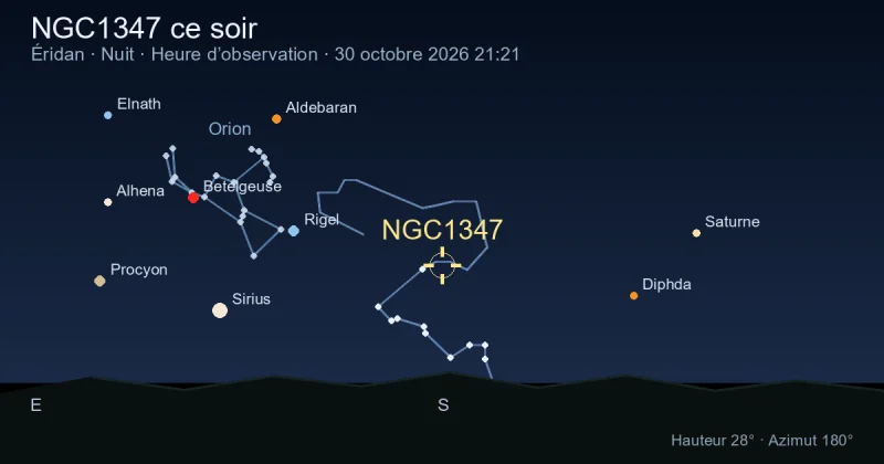 NGC1347 ce soir