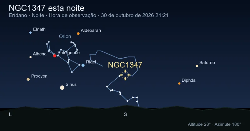 NGC1347 esta noite